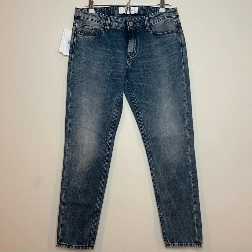 NWT IRO Jeans Garçon Stone Blue Straight Leg Jeans